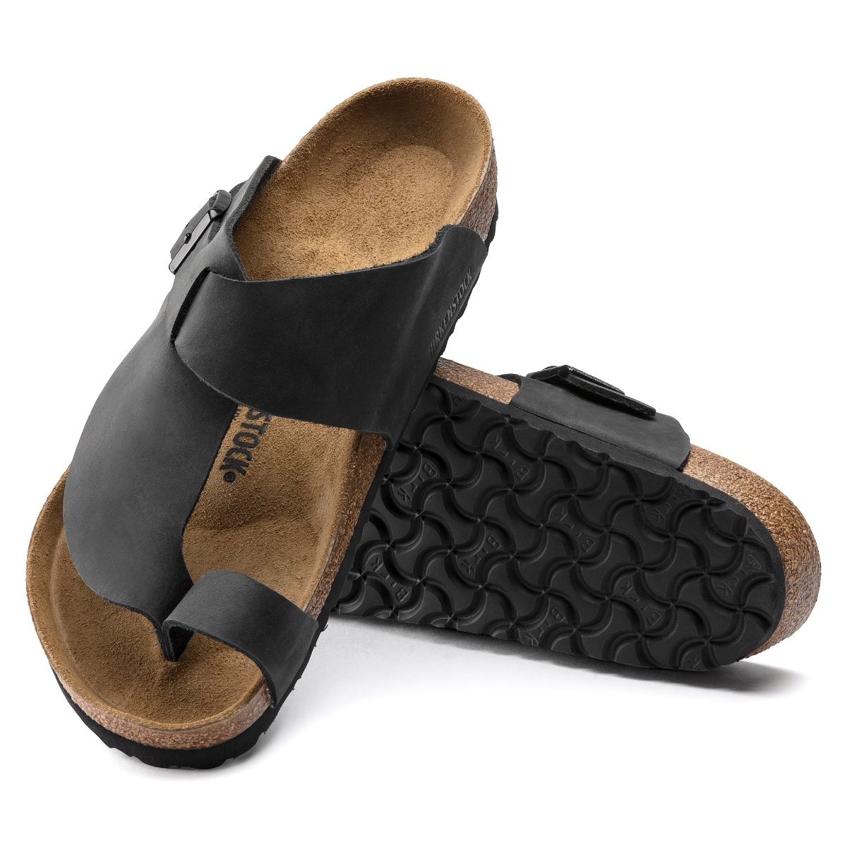Men's Arizona Sandals in Black | Little Burgundy