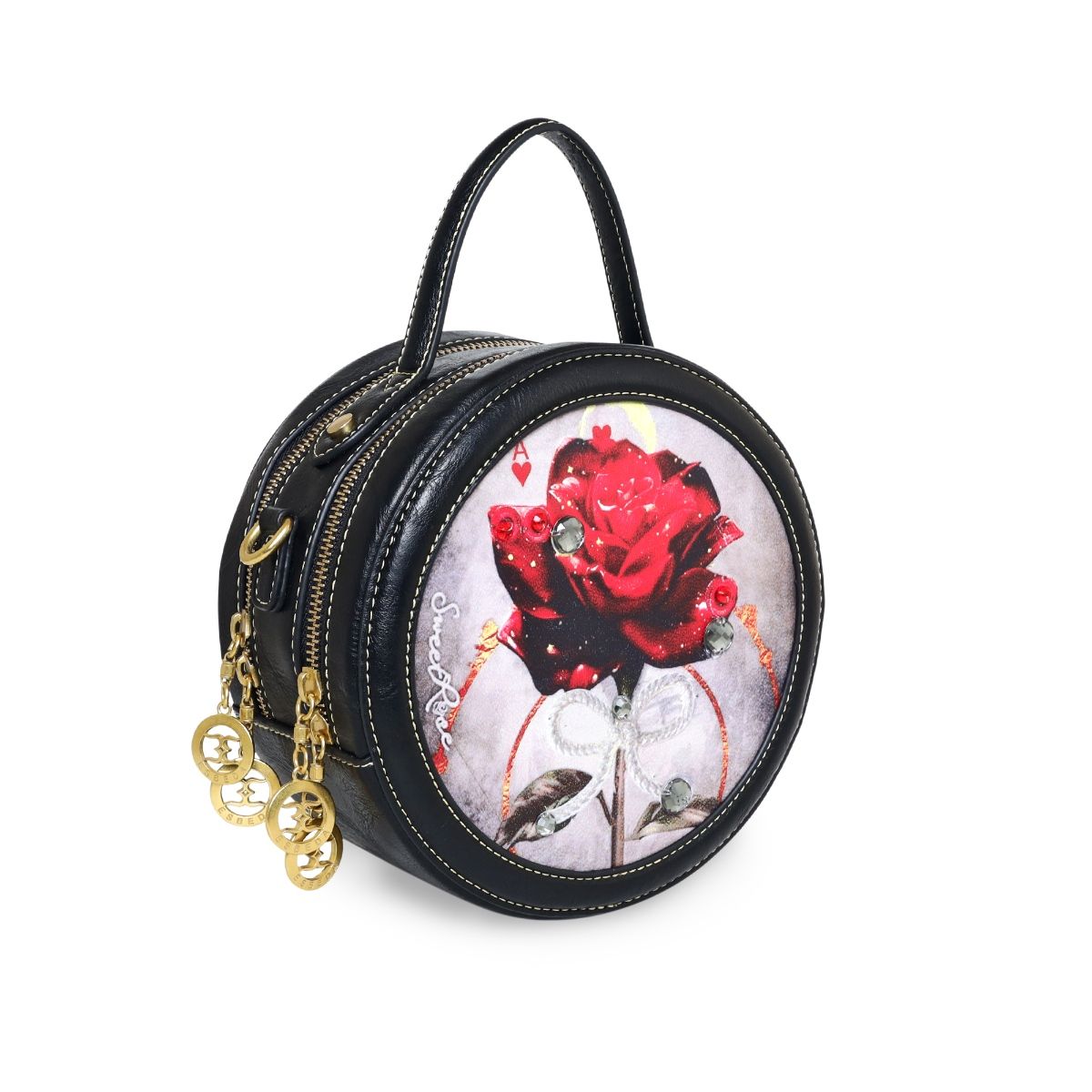 Buy ESBEDA Black Color Embossed Textured Handbag For Women Online at Best  Prices in India - JioMart.