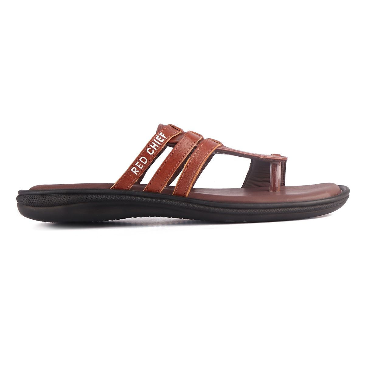 Buy Red Chief Rust Casual Solid Strappy Sandals For Men online