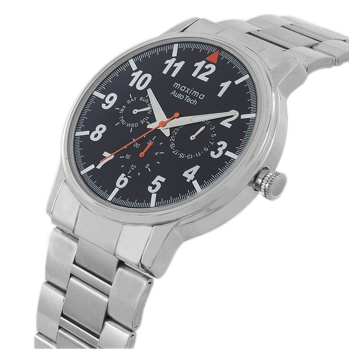 Buy PA Maxima 41550CMGI MF Attivo Black Dial Analog Watch For Men