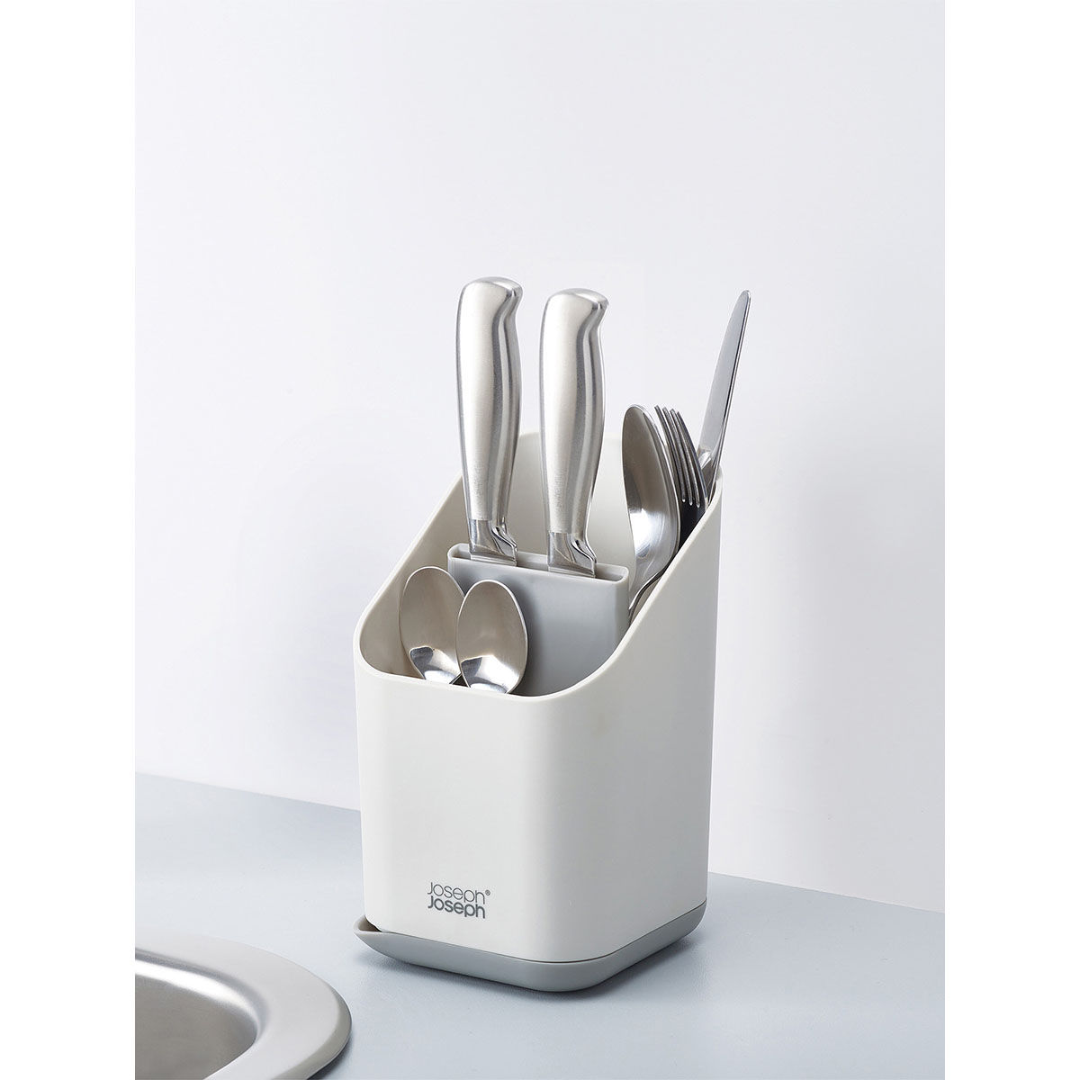 Buy Joseph Joseph Cleaning & Organisation Duo Cutlery Drainer (Grey) Online