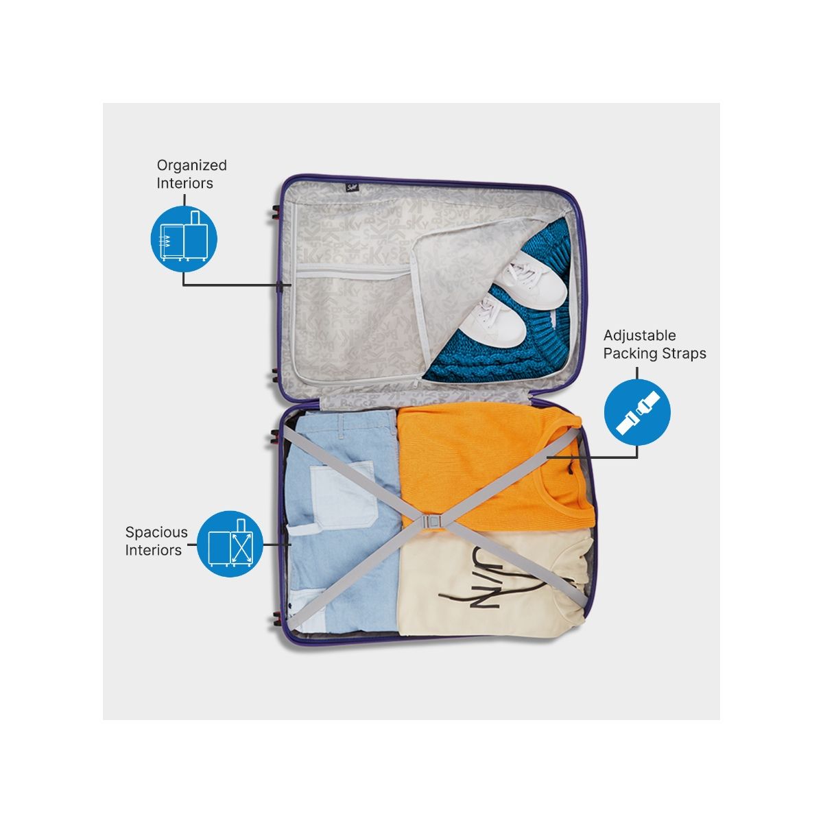 Buy skybags trolley bags on sale online