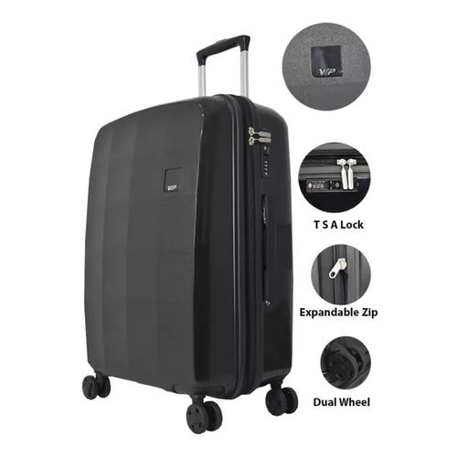 Buy VIP Cosmos Set Black Trolley Bag Online