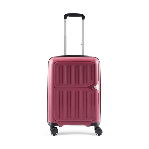 Aristocrat Locus 360 Degree Maroon Trolley Bag (S)