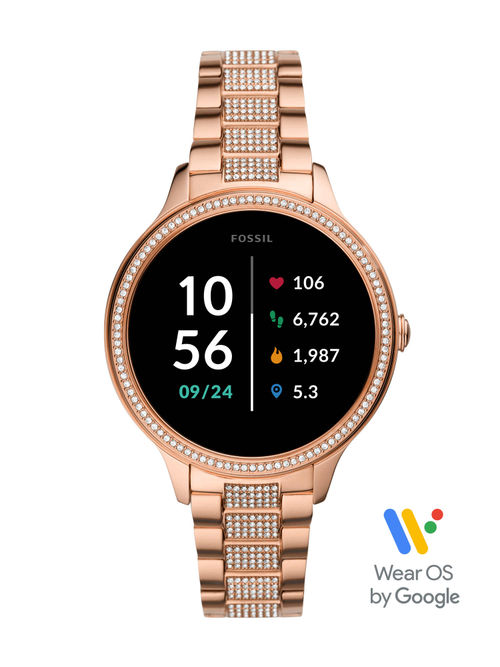 Fossil Gen 5e Rose Gold Smartwatch FTW6072 For Women