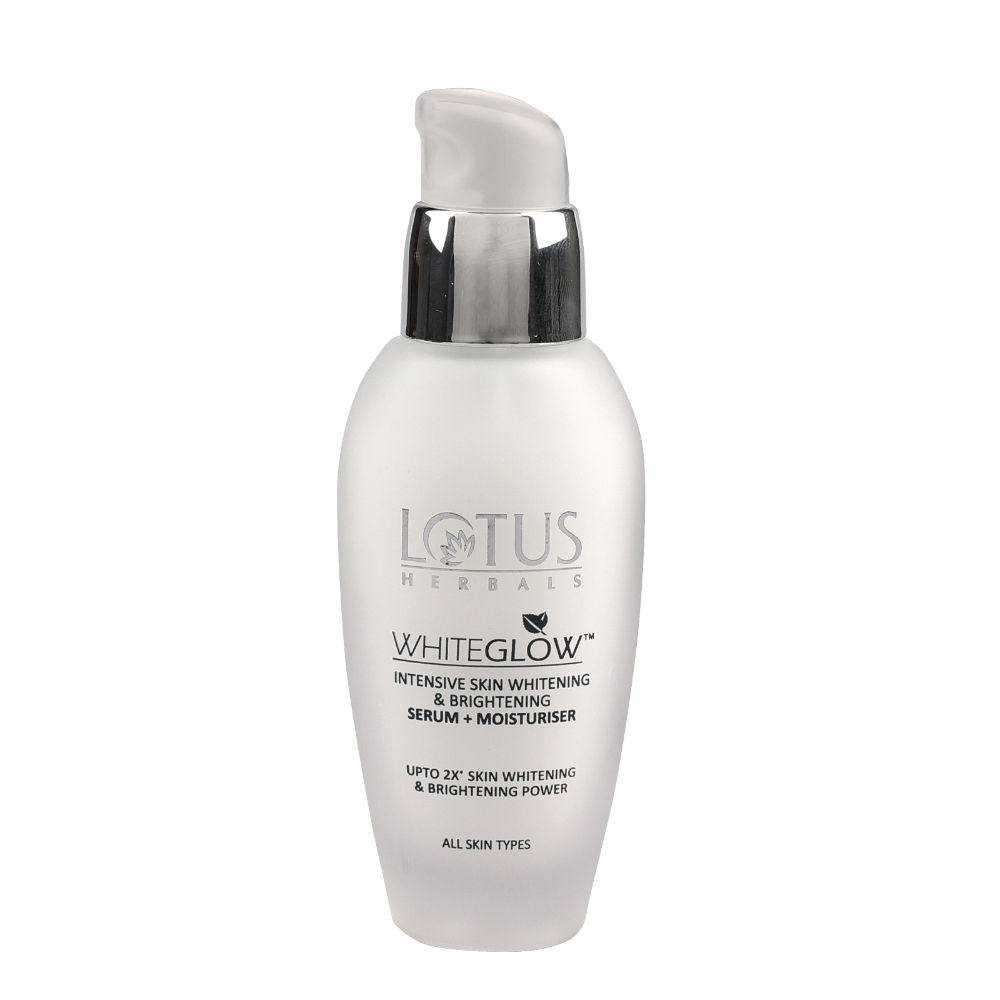 Lotus Herbals WhiteGlow Intensive Skin Whitening & Brightening Serum + Moisturiser