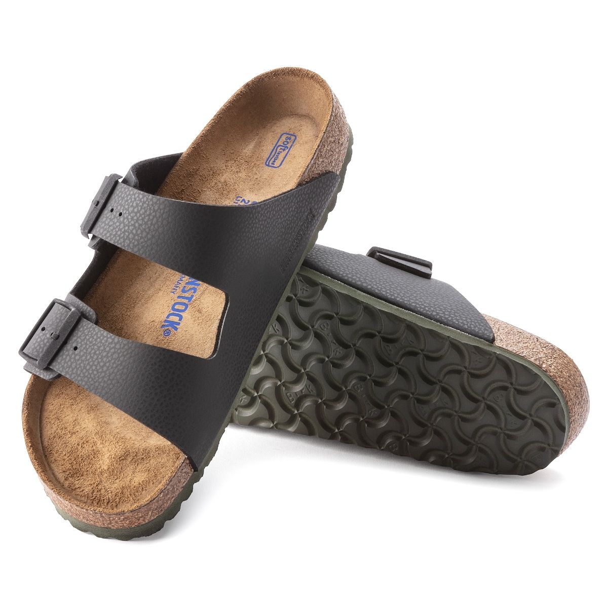 Solid cheap black birkenstocks