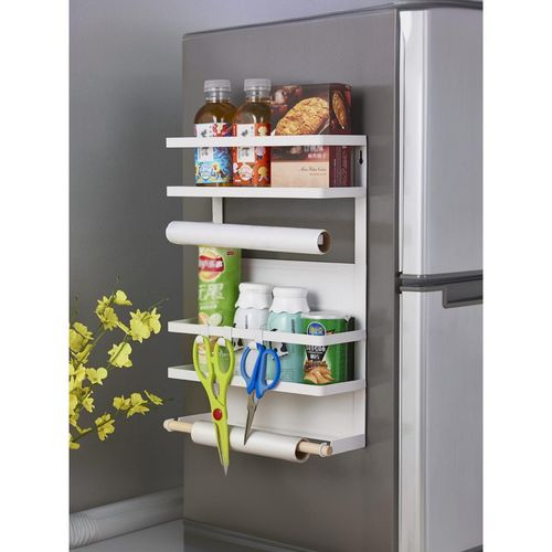 Paper Towel Holder Magnetic Shelf For Fridge Magnetic Refrigerator
