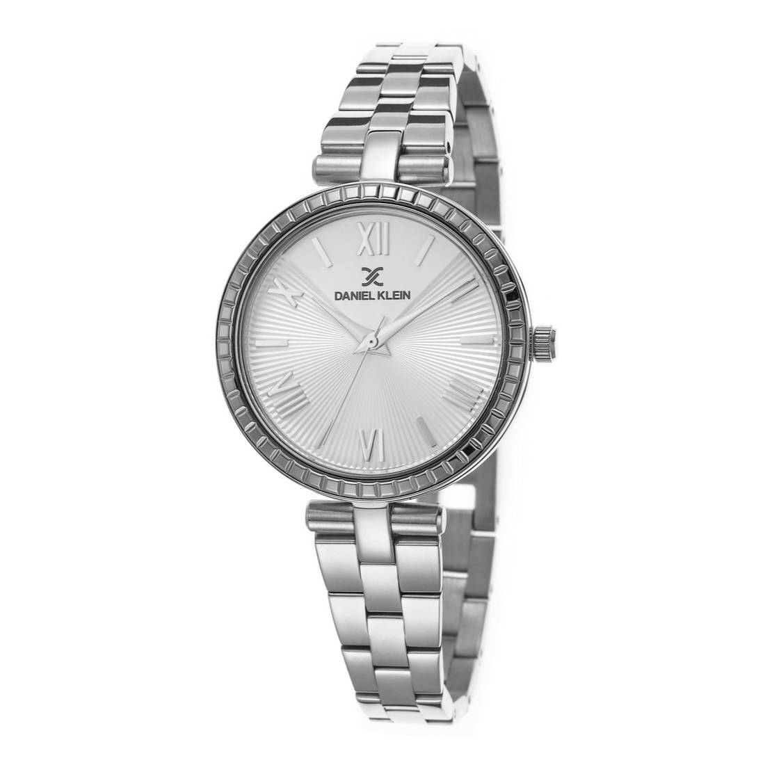 Daniel Klein Analog Silver Dial Women's Watch (DK.1.12487-1)