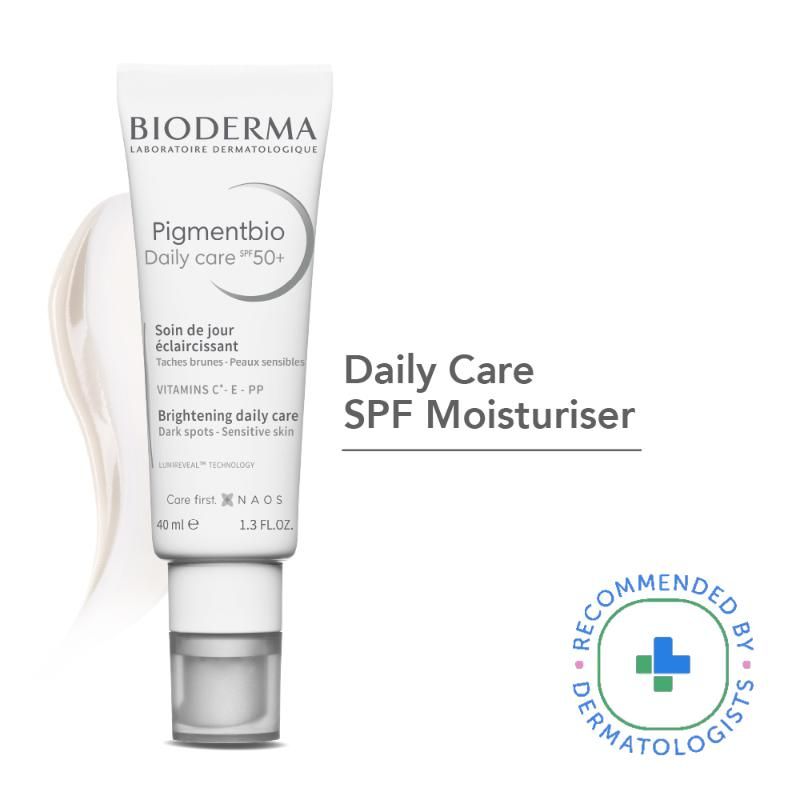 Buy Bioderma Pigmentbio Daily Care SPF 50+ Brighteningâ€¯Cream for Dark  Spots & Senstive Skin Online