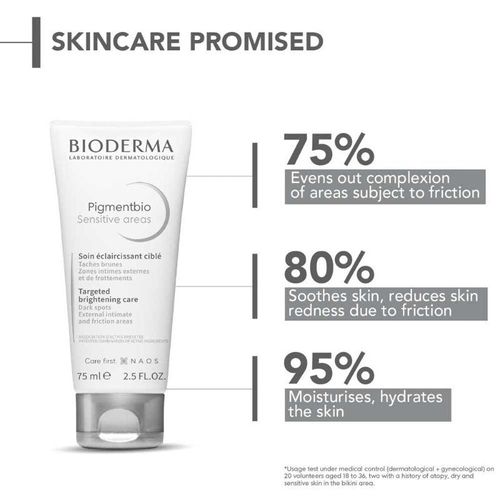 Buy Bioderma Pigmentbio Sensitive Areas External Intimate and Friction  Areas Brightening Care Online