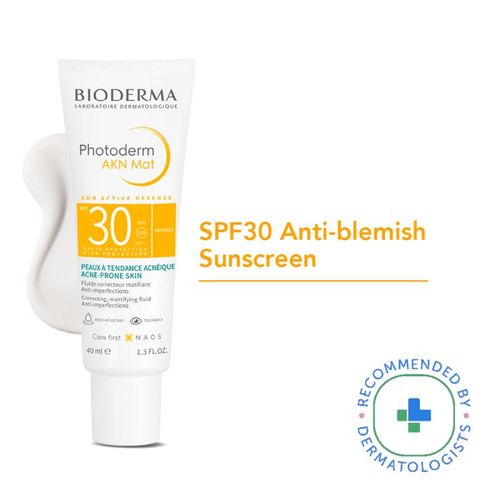 Bioderma Photoderm AKN Mat SPF 30 mattifying anti-blemish