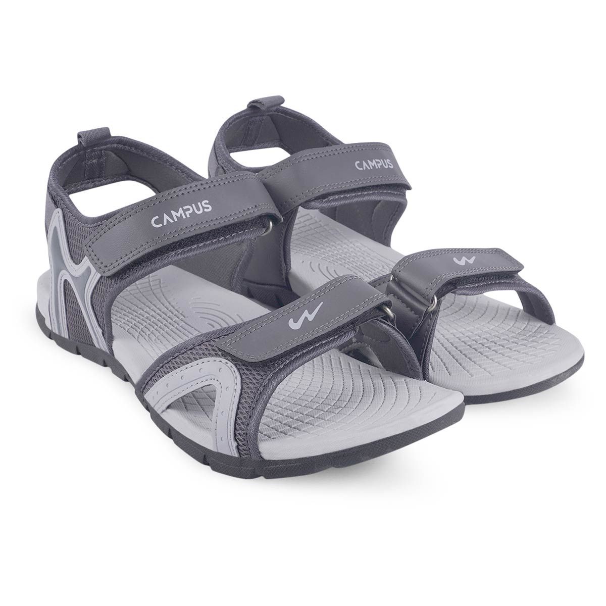 Campus SD-067 Sandal For Men (D.Gry/T.Blu) 10% off | Scrimpkart