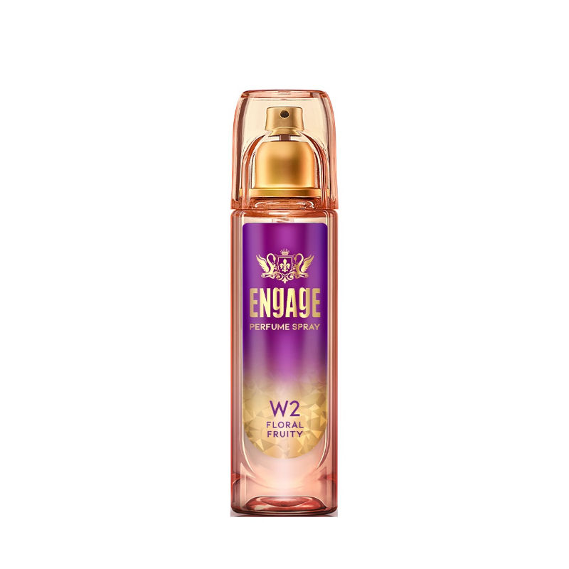 Engage W2 Perfume Spray For Women, Floral & Fruity, Skin Friendly, Long-Lasting