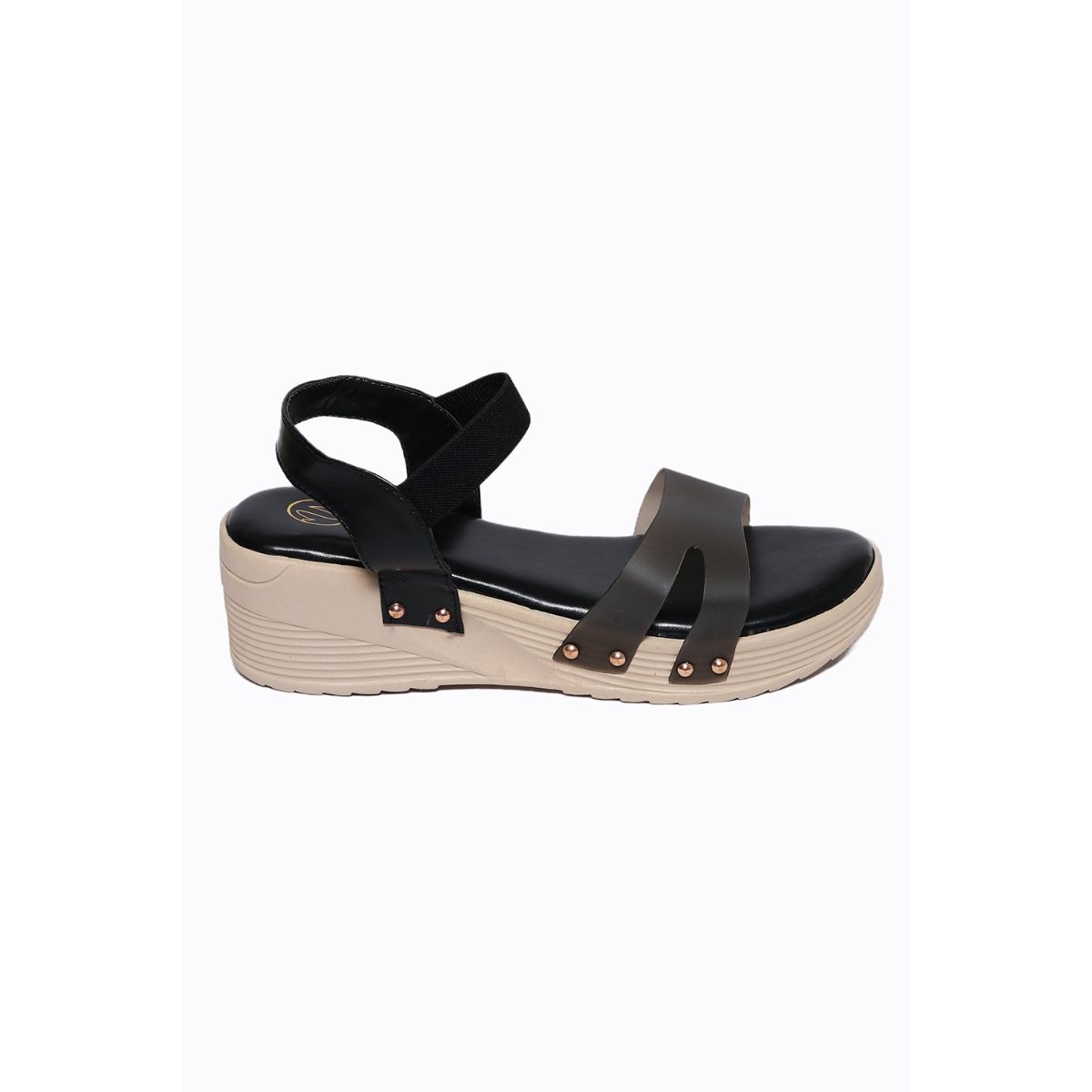 Gatrina Stretch Wedge Sandal with Memory Foam – IMPO.com