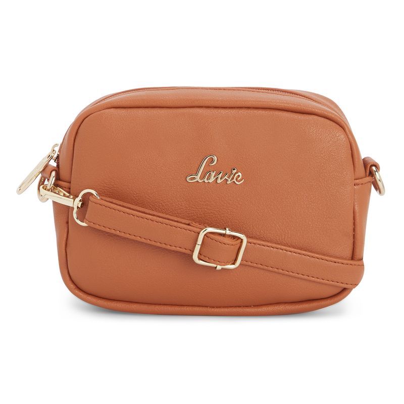 lavie orange sling bag