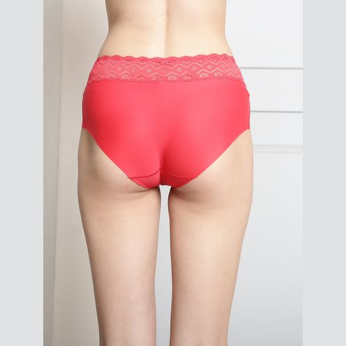 Buy PrettyCat Women Red Polyester High Rise Sexy Hipster Panty Online