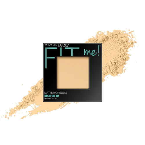 Maybelline New York Fit Me Matte Poreless Powder 110 Porcelain Buy Maybelline New York Fit Me Matte Poreless Powder 110 Porcelain Online At Best Price In India Nykaa