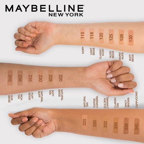 Doll Up Mari Maybelline Fit Me Matte Poreless Foundation Review And Swatches Maybelline Foundation Fit Me Matte And Poreless Maybelline