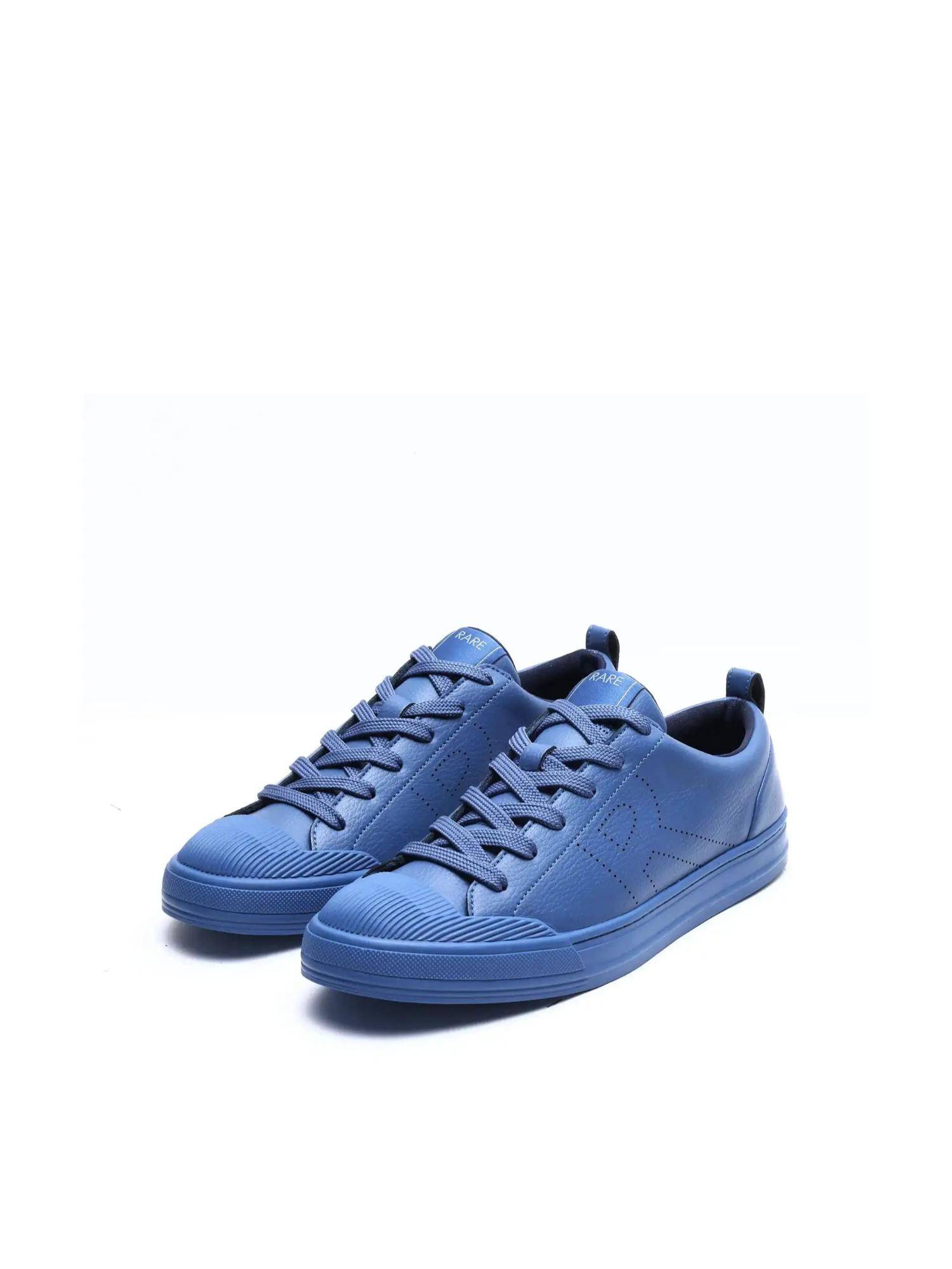 Buy Rare Rabbit Men Blue Lace-Up Sneakers Online