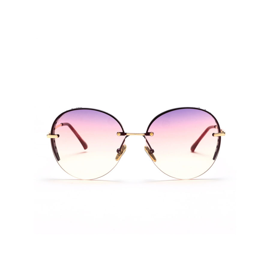 Gold Pink Lens Pilot Mask Pink Lens Sunglasses With Flower Mirror For Women  And Men UV400 Protection 1469 With Box From Jenlsky, $47.53