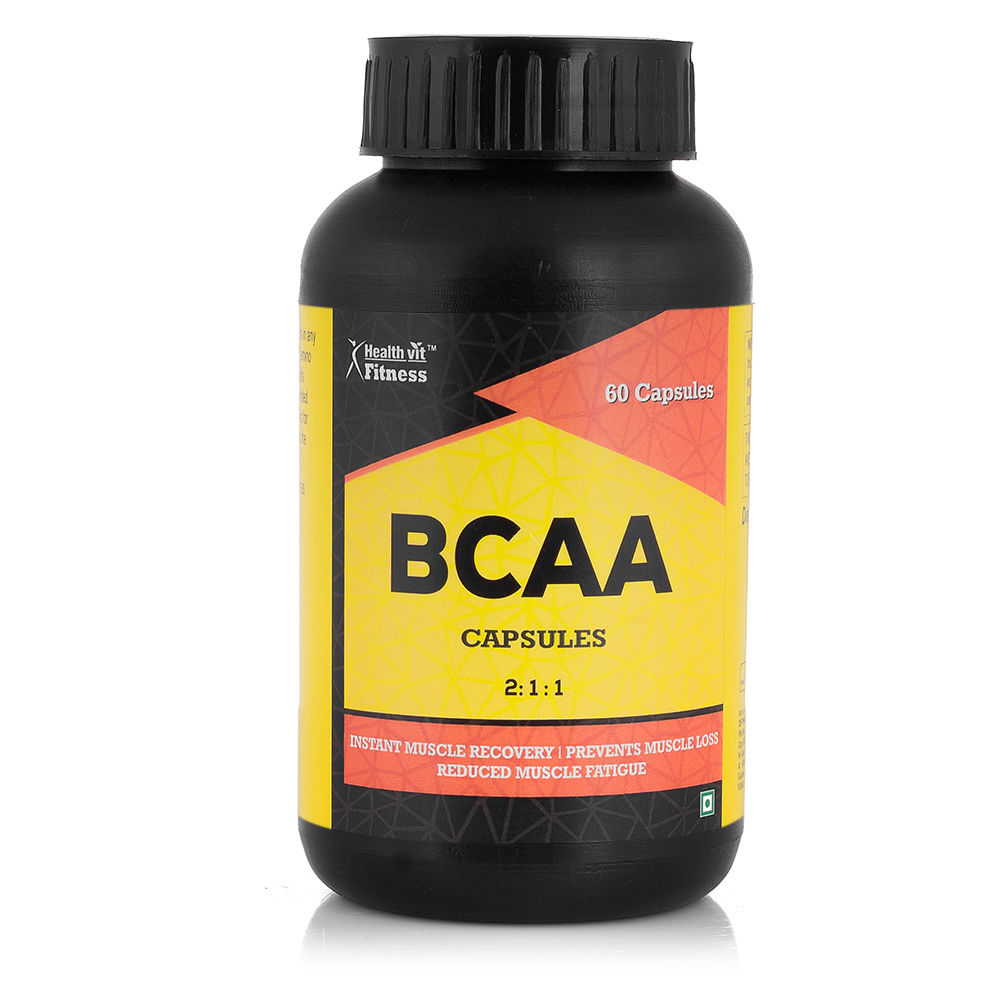 HealthVit BCAA (2:1:1) 1000Mg 60 Capsules