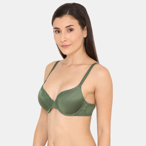 Buy Zivame Beautiful Basics Padded Wired Push -Up T -Shirt Bra