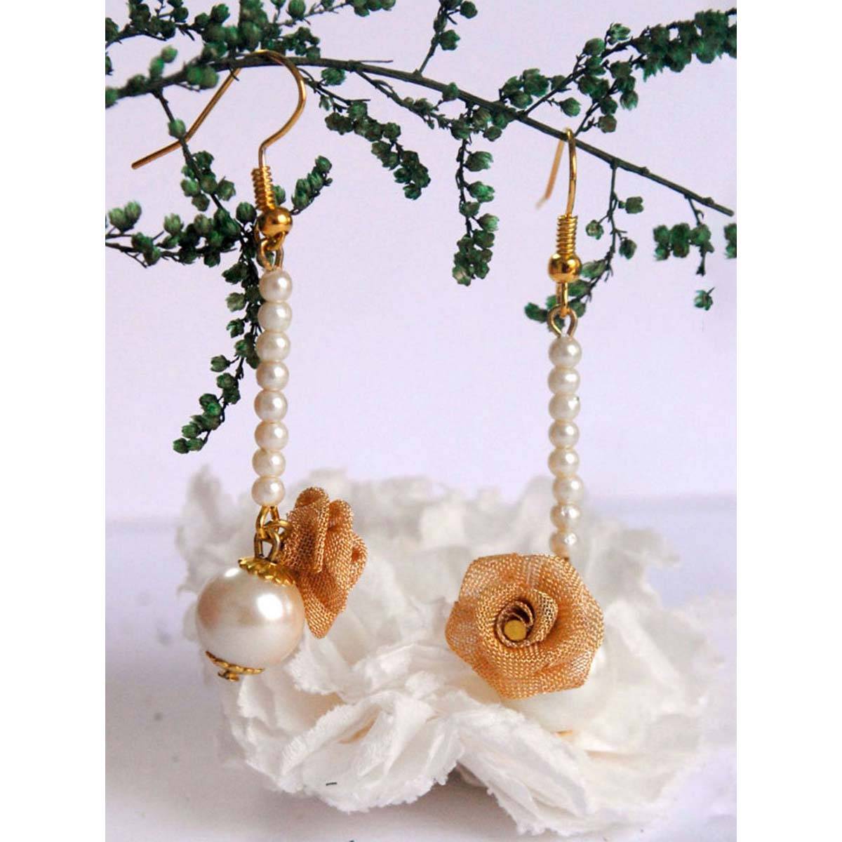 BeAbhika Dancing Duets Drop & Dangler Earrings