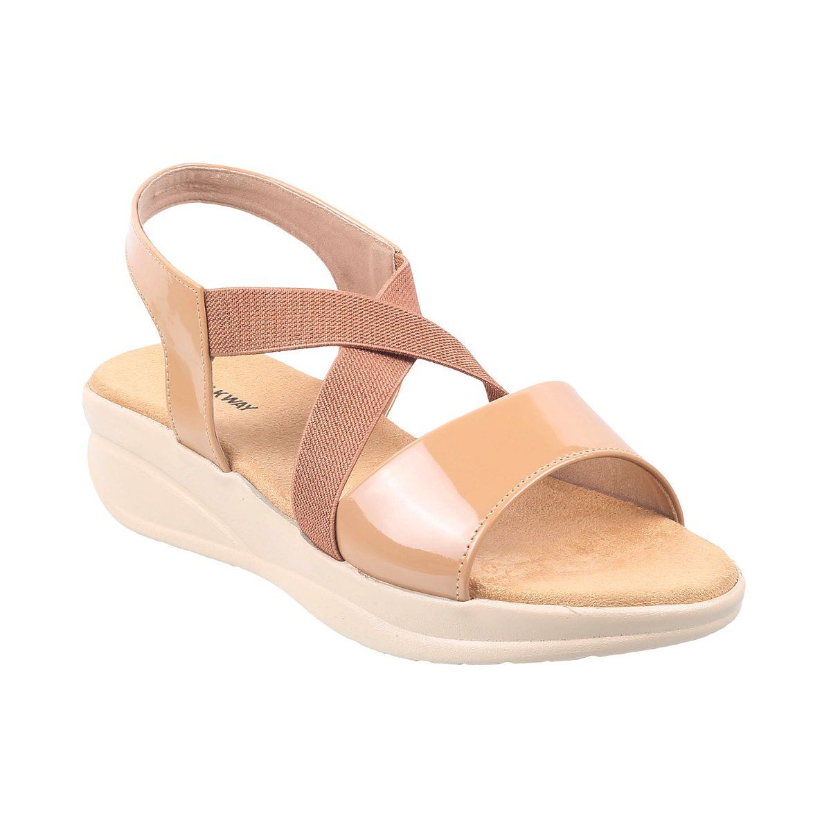 Walkway Women Casual Synthetic Dark Beige Sandals Buy Walkway