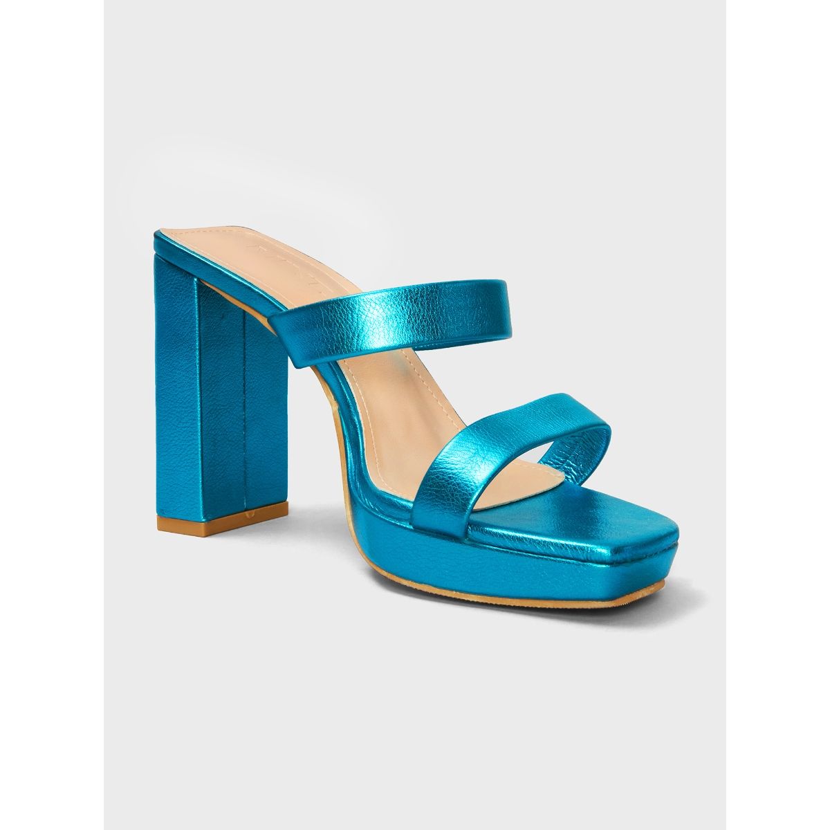 Turquoise 2025 platform sandals