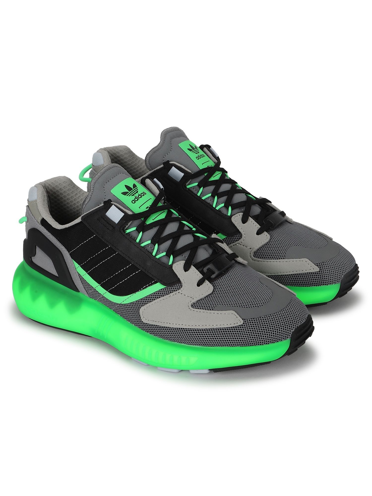 Buy adidas Originals ZX 5K BOOST Grey Casual Sneakers (UK