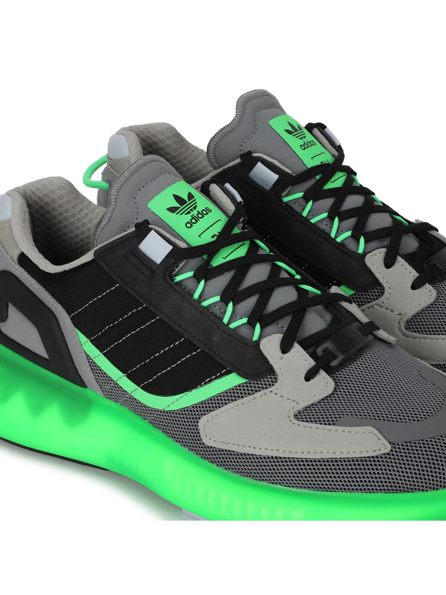 Buy adidas Originals ZX 5K BOOST Grey Casual Sneakers (UK 7.5) Online