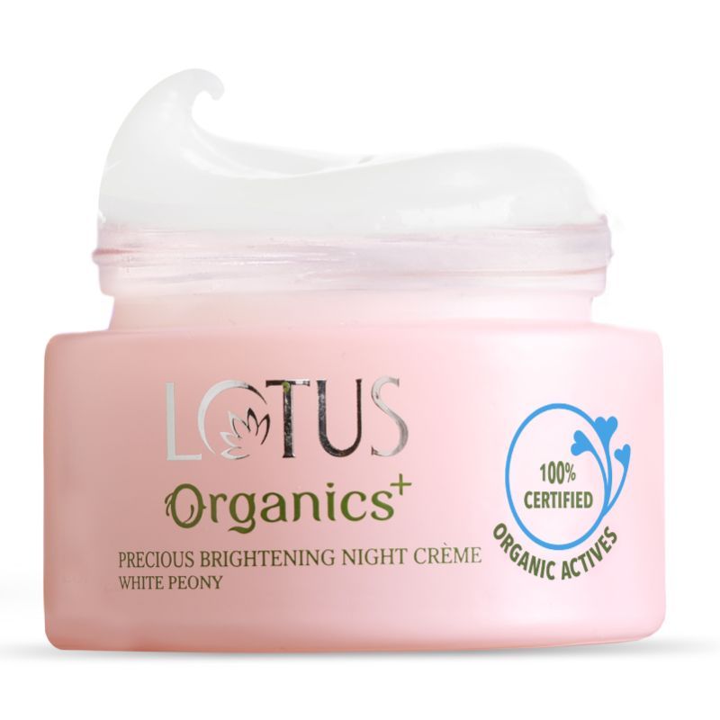 Lotus Organics Precious Brightening Night Cream Reviews Online Nykaa