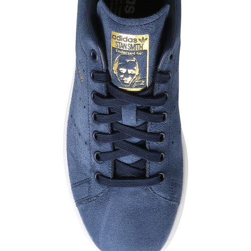 Buy adidas Originals STAN SMITH Blue Casual Sneakers (UK 10) Online