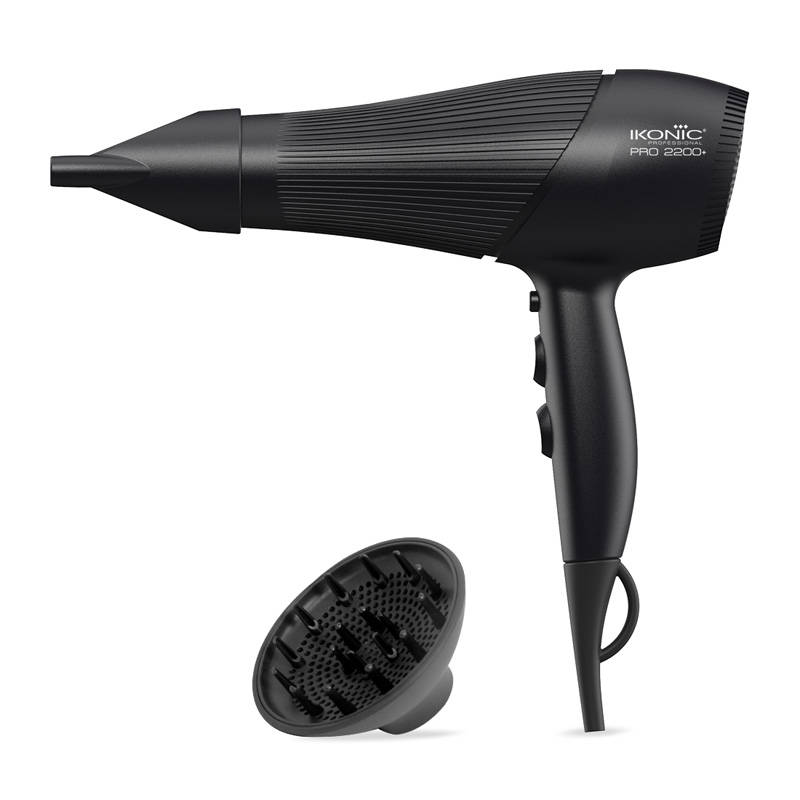 Buy Ikonic Professional 2200+ Hair Dryer - Black Online