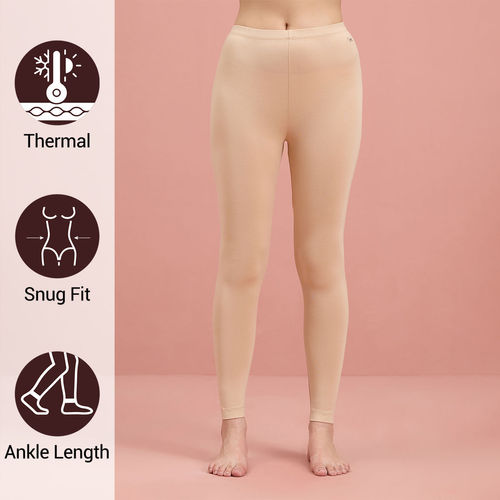 Buy Ultra Light and Soft Thermal Leggings that stay hidden under clothes -  NYOE06 Nude Online