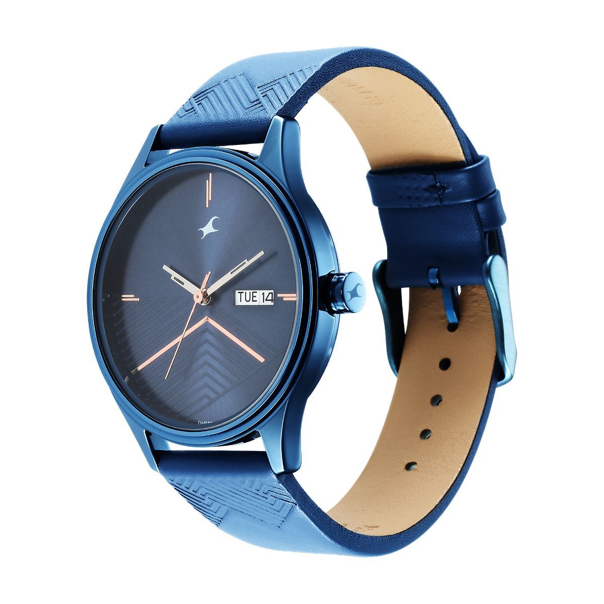 Fastrack blue colour online watches