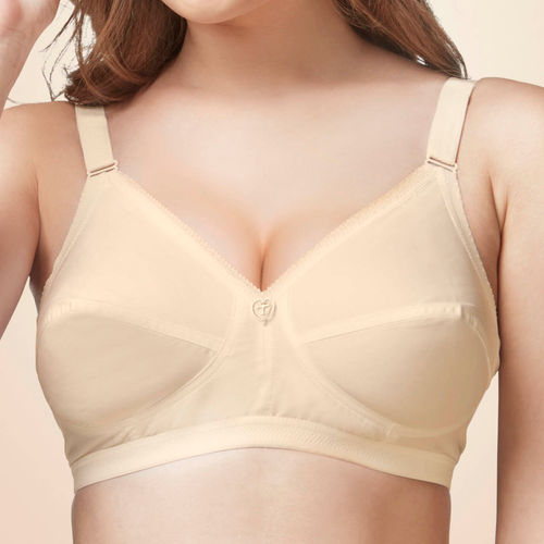 Buy Trylo Sarita Women'S Cotton Non-Wired Soft Full Cup Bra - Maroon at  Rs.275 online