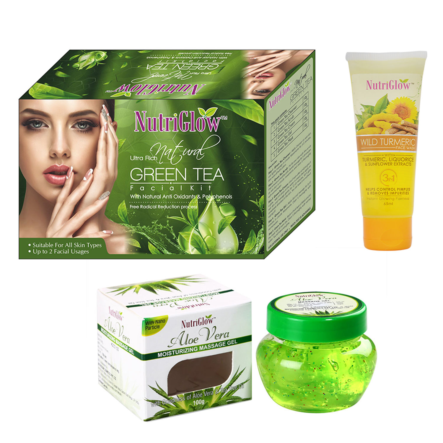 nutriglow facial kit