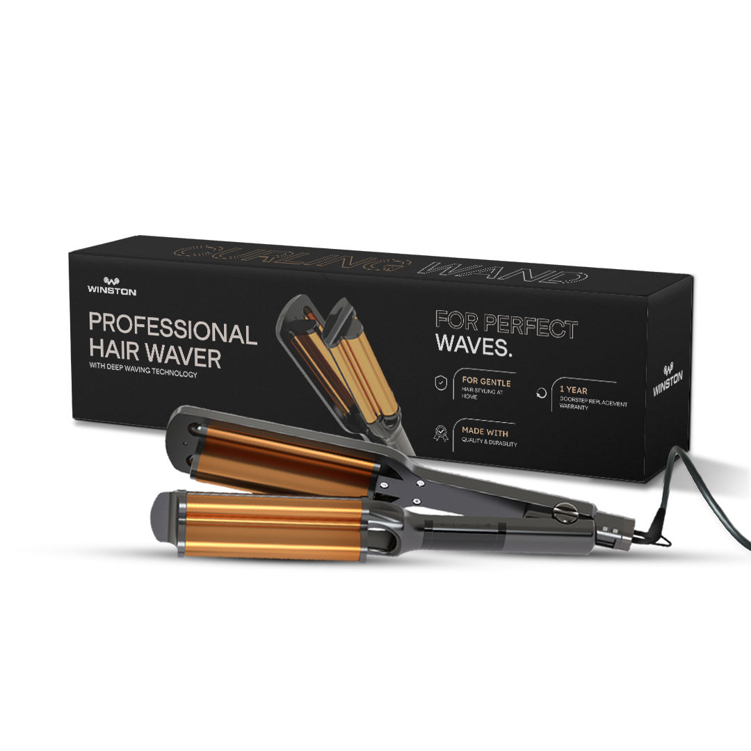 Winston Tourmaline Hair Waver Women 3 Barrel Deep Waving Machine Hair