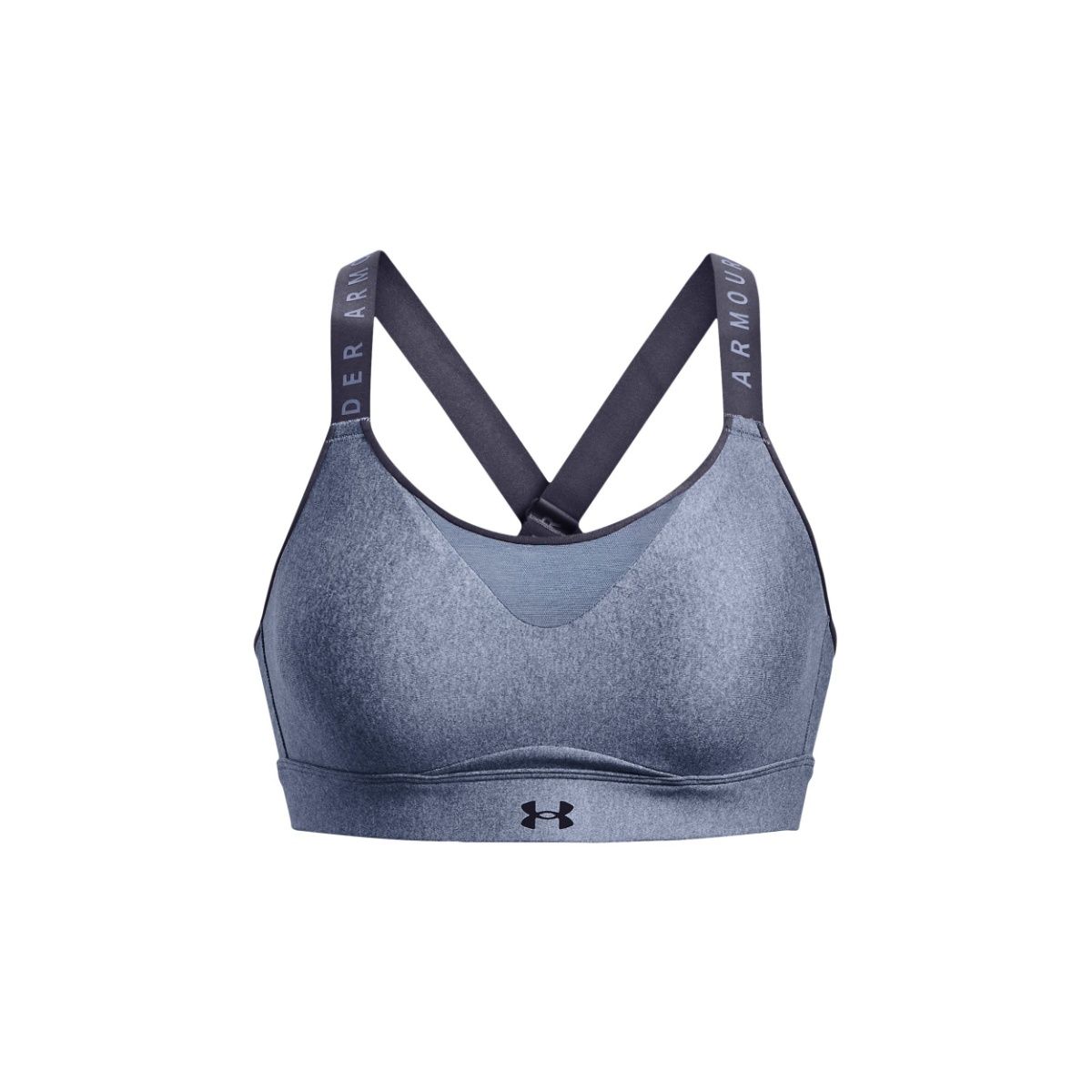 Buy Under Armour Blue UA Infinity High Heather Bra Online