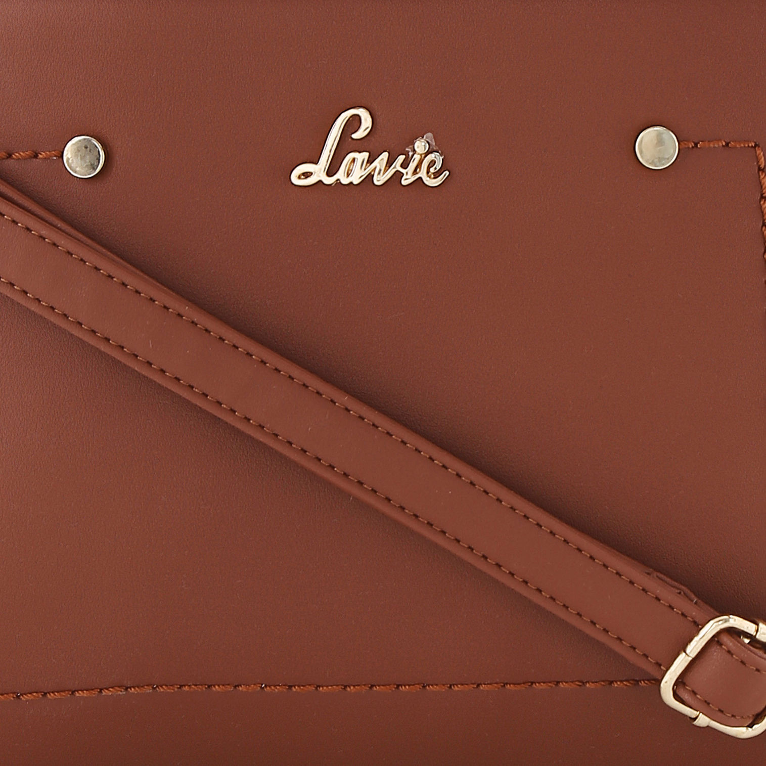 Buy Lavie Brown Solid Sling And Cross Bags Online