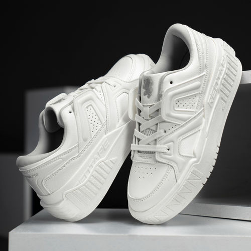 Buy Red Tape Women's Solid White Casual Sneakers Online