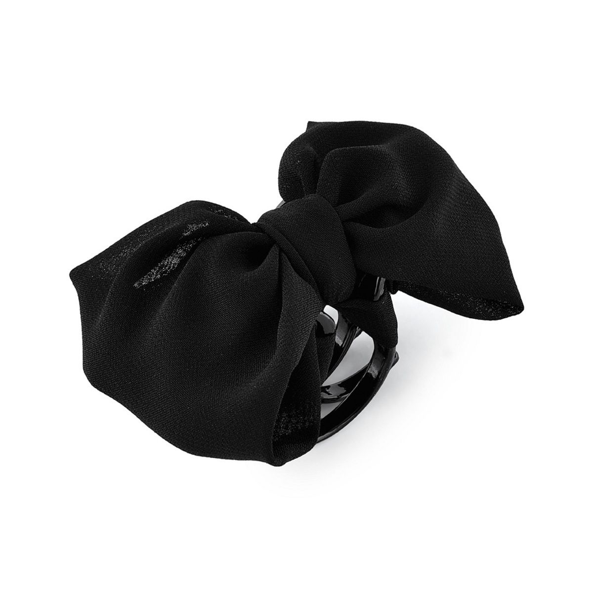 Accessorize London Women's Black Fabric Bow Hair Claw Clip Buy