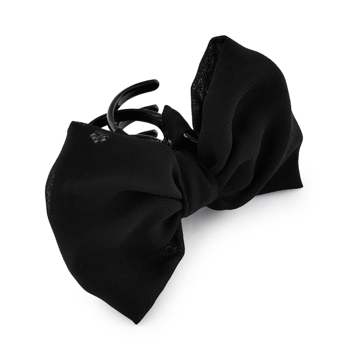 Accessorize London Women's Black Fabric Bow Hair Claw Clip Buy