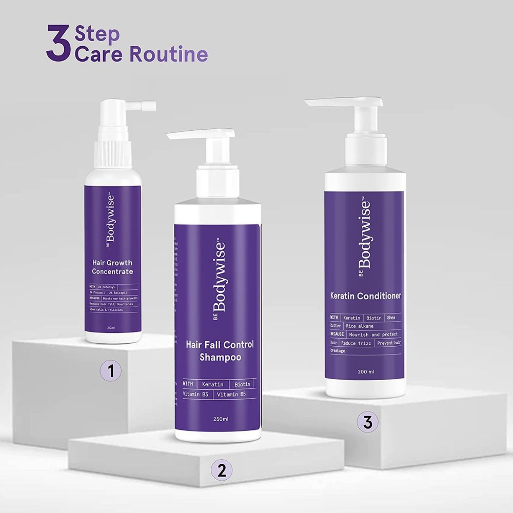 Be Bodywise Hair Growth Serum, 3 Redensyl, 21 Plant Based Actives