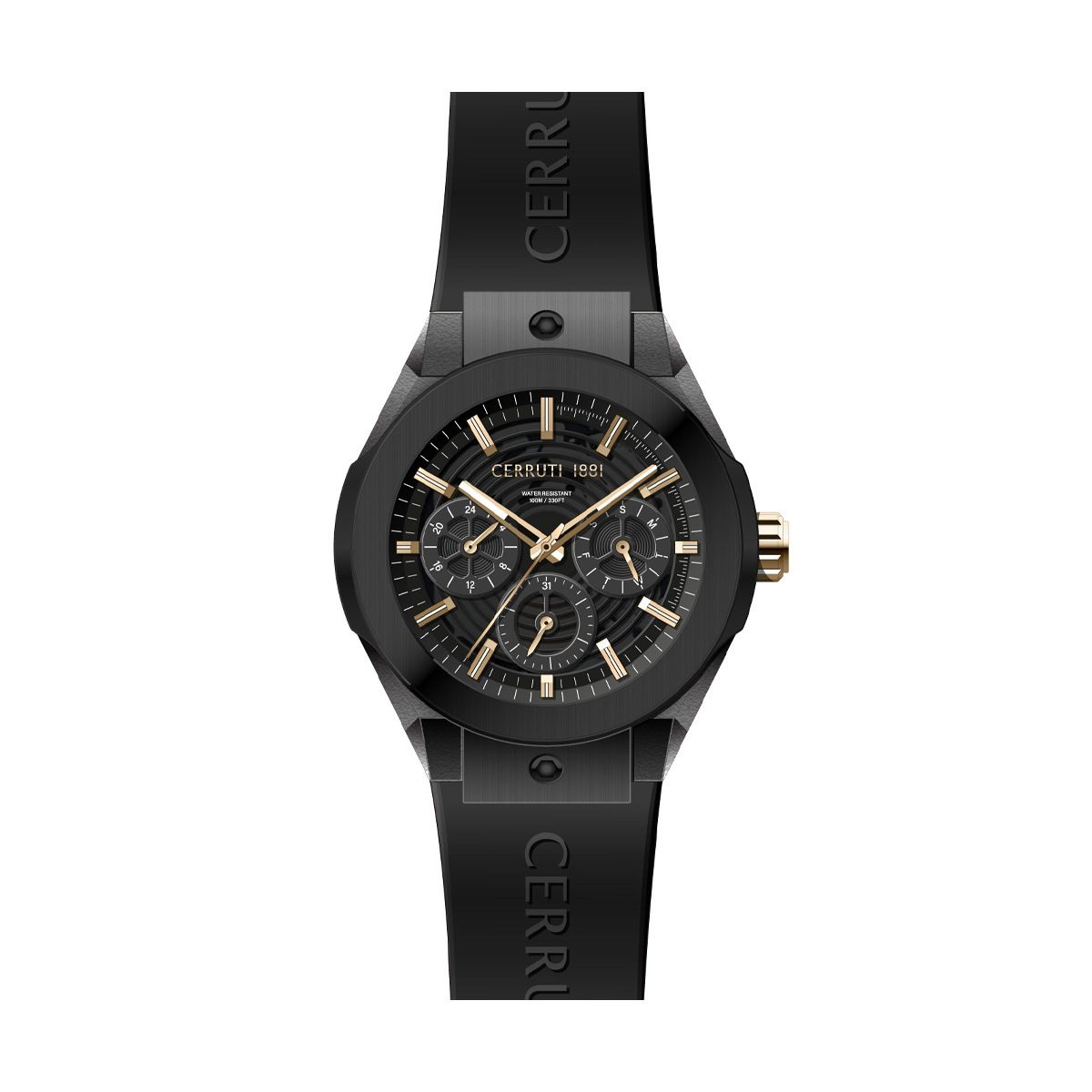 Cerruti 1881 CRA23401 men's watch, real leather strap | Dialando
