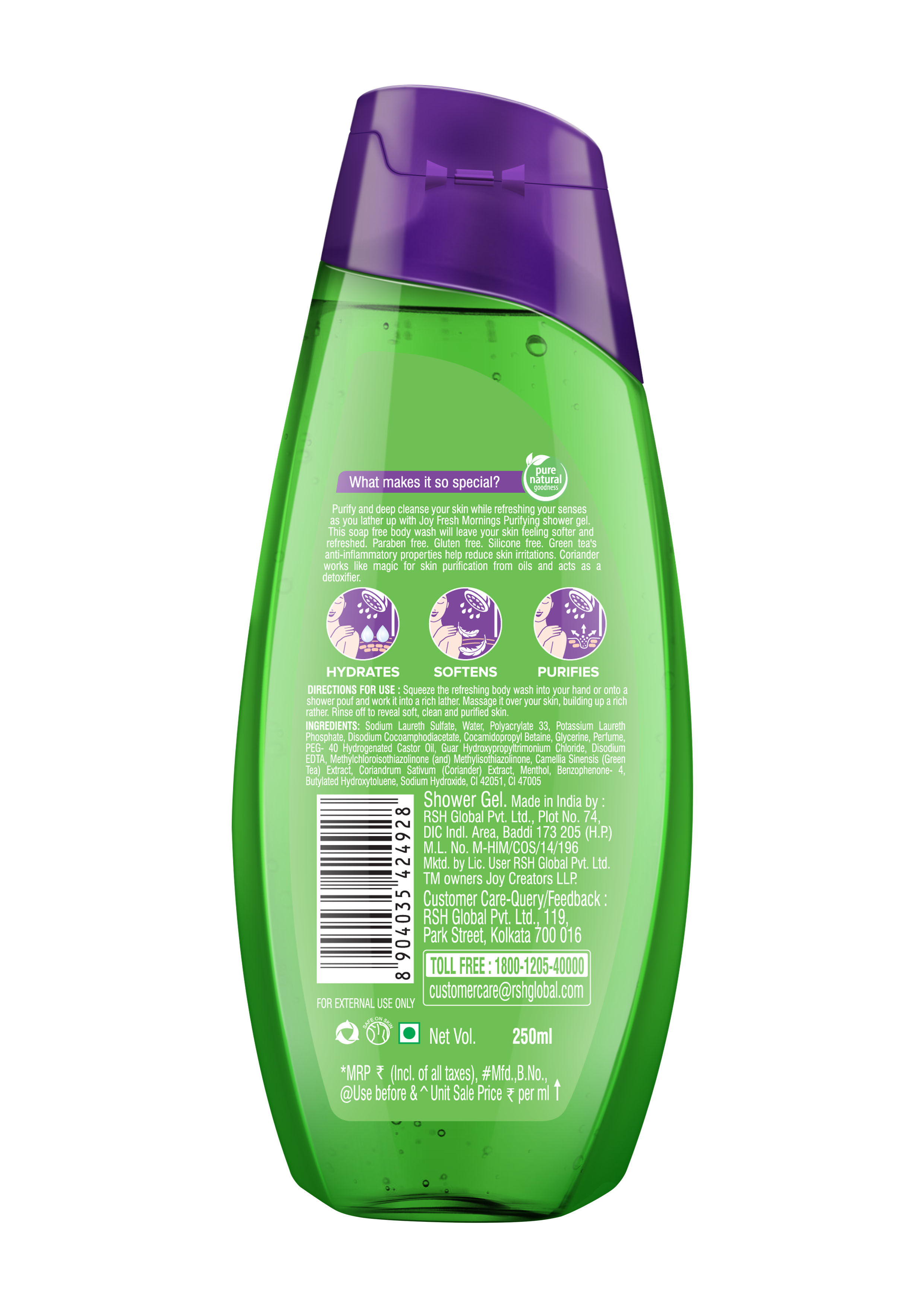 Buy Joy Fresh Mornings Purifying Shower Gel Online