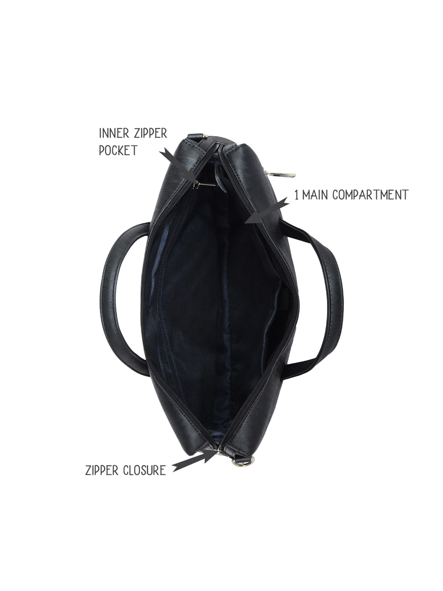 Baggit Exide Black Large Laptop Bag Buy Baggit Exide Black Large