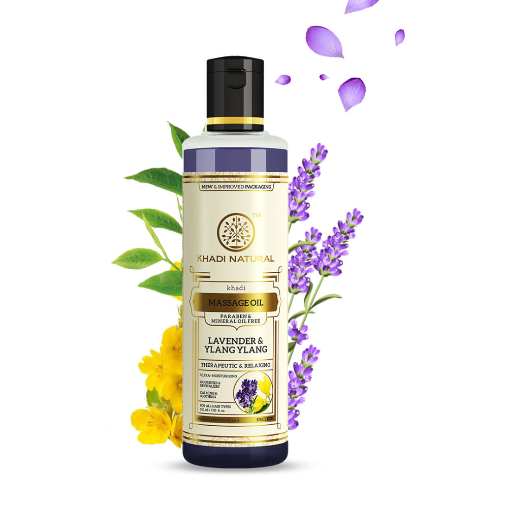 Khadi Natural Lavender & Ylang Ylang Body Wash - SLS & Paraben Free